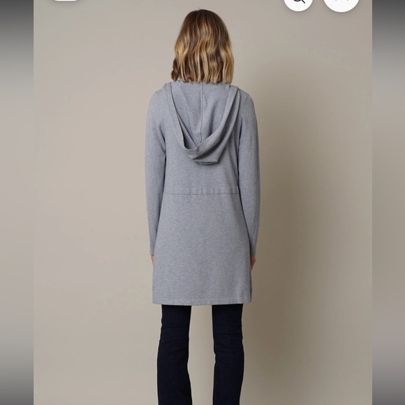 Cyrus open hoodie cardigan tan color in size Medium - Picture 7 of 8